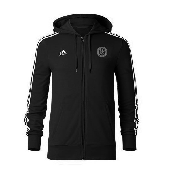 ! Áo Khoác Hoodie Chelsea Phối Khoá Kéo