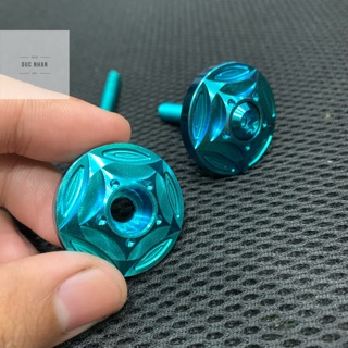 Gù titan màu lục bảo full ốc