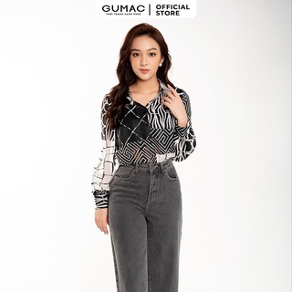 Áo sơ mi nữ cổ đức GUMAC AB4206