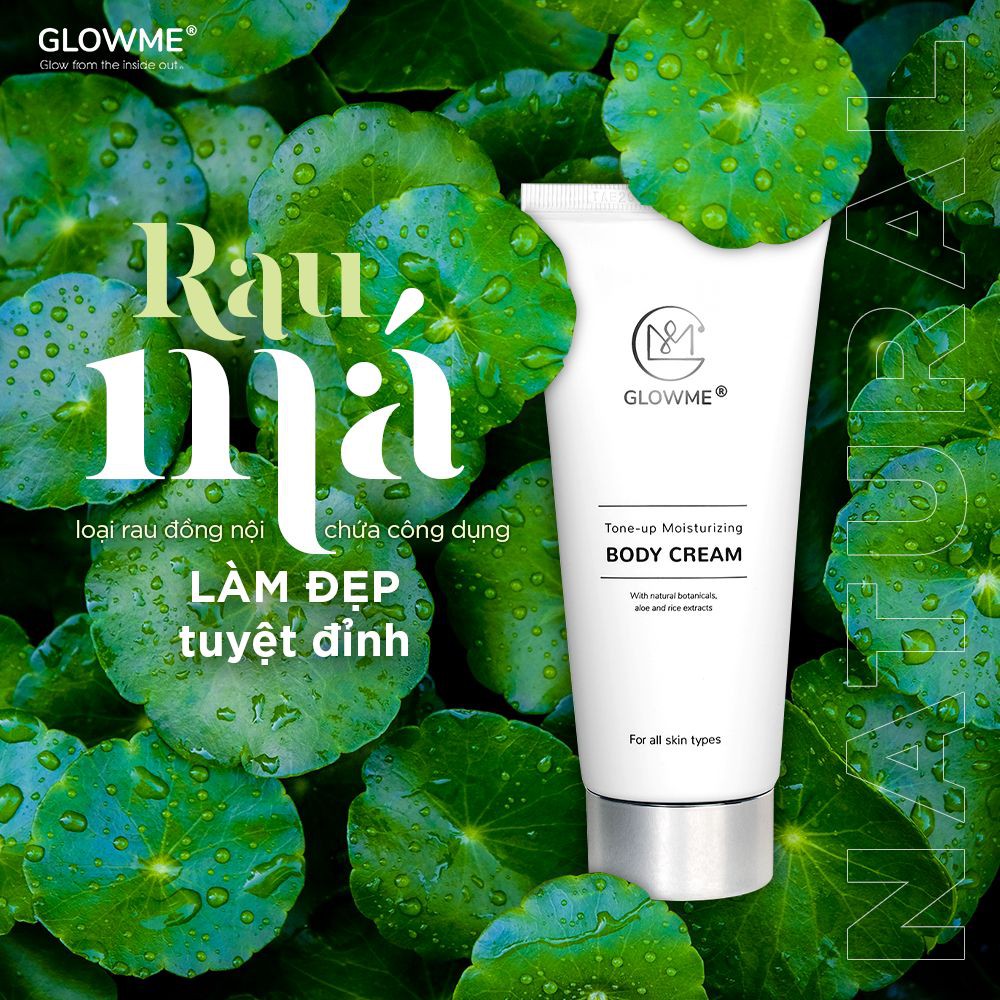 Kem Dưỡng Trắng Da Body Toàn Thân GLOWME giúp làn da trắng sáng mịn màng sau 7-14 ngày. | BigBuy360 - bigbuy360.vn