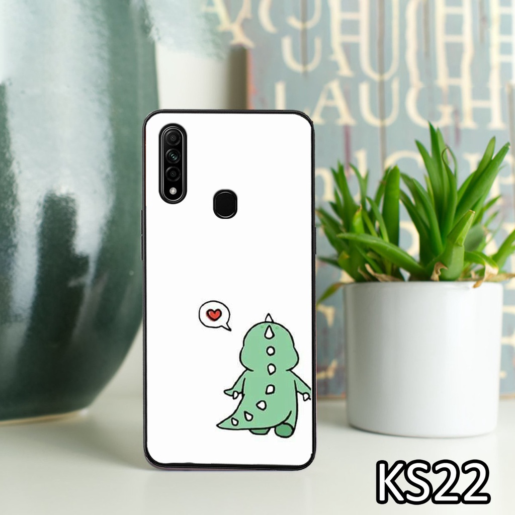[SIÊU ƯU ĐÃI] Ốp lưng Oppo A8/A31/A91-2020 in hình chú khủng long siêu đẹp, độc, lạ_KINGSTORE.HN_Ốp lưng điện thoại