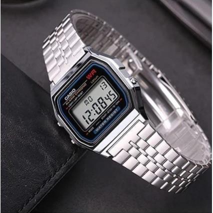 Đồng hồ nam jp casio A158-159 full box điện tử chống nước siêu đẹp, thời thượng, trẻ trung, cá tính | BigBuy360 - bigbuy360.vn