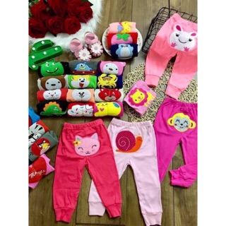Quần mông thú thêu, bé trai/bé gái 6-9kg