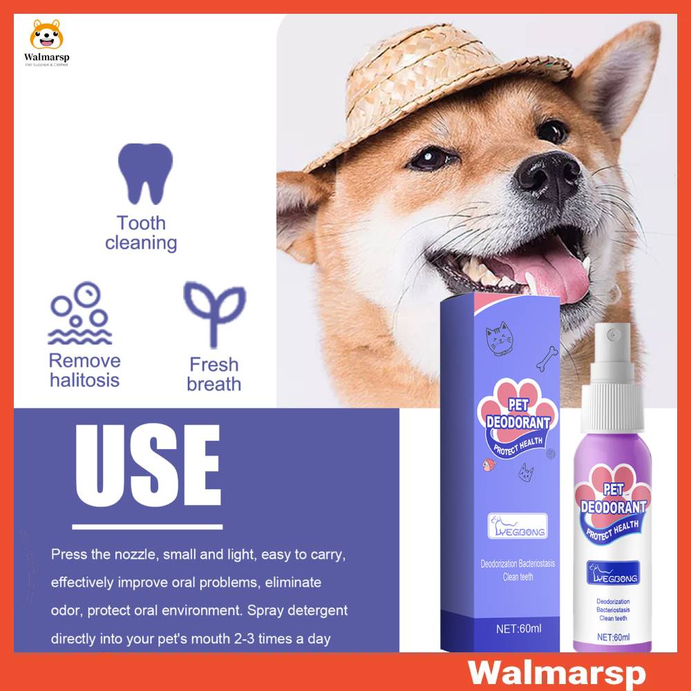 Chai Xịt 10 / 14 / 20 / 30 / 50 / 60 / 100ml Giúp Làm Sạch Răng Cho Thú Cưng