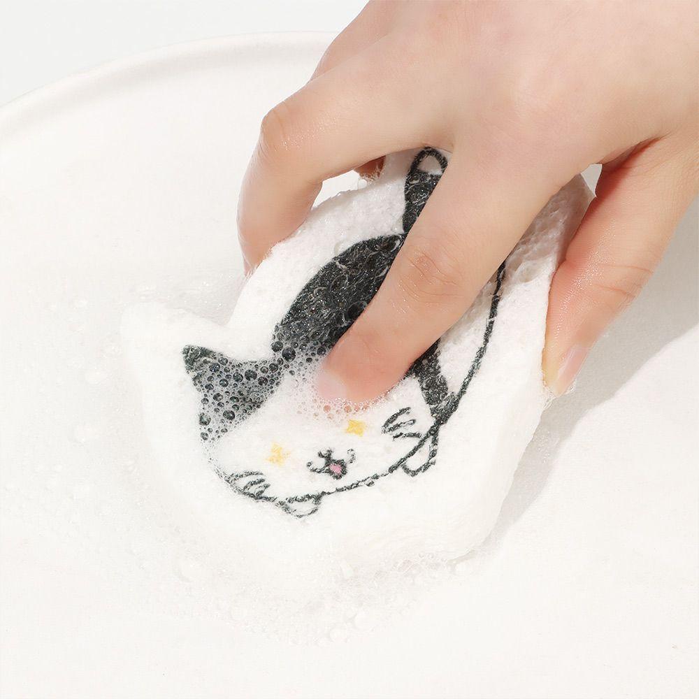 Mút Rửa Chén Đa Năng Họa Tiết Hoạt Hình Xinh Xắn