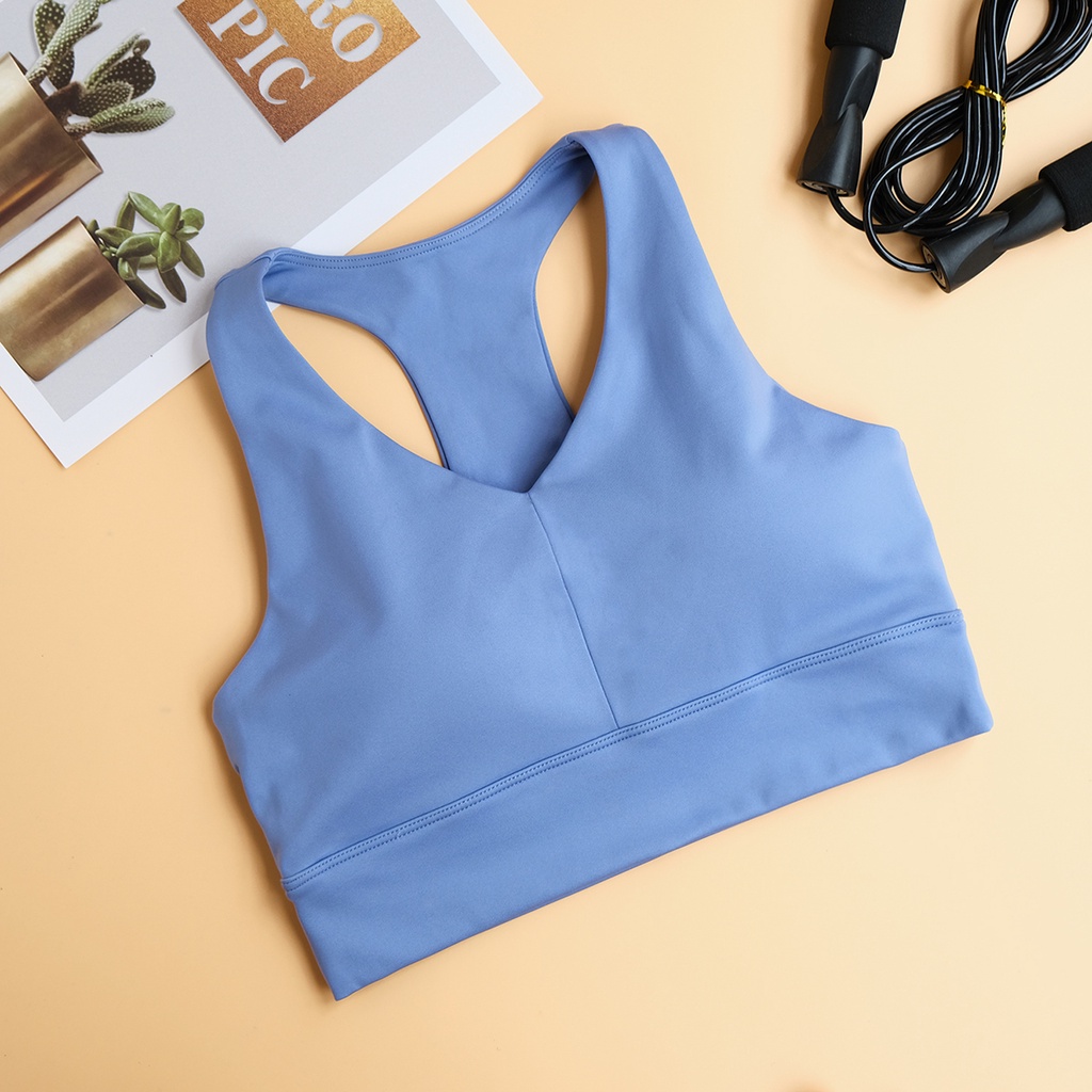 Set quần áo tập gym yoga running Run Navy, chất liệu Ecofriend 75-80