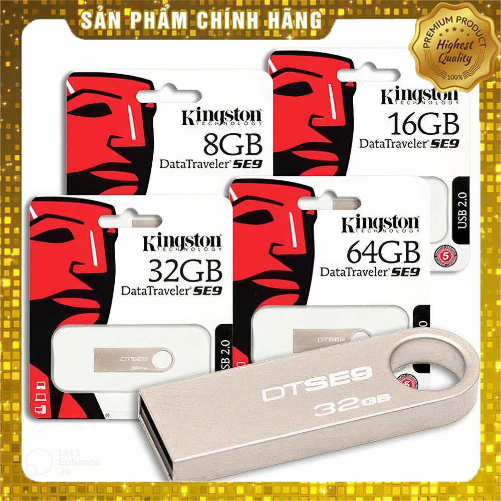 USB Kingston DTSE9 Chính Hãng 2GB/4GB/8GB/16GB/32GB