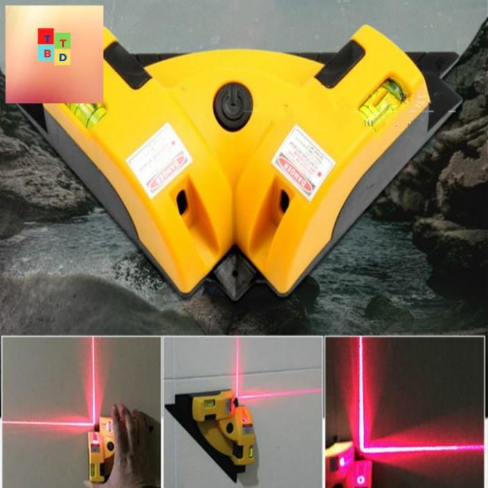 Máy Đo Góc Laser Thước Ke Góc Vuông Bằng Tia Laze 90 Độ Đa Năng Mới ❤️ FREESHIP ❤️ - GIACUCSOC