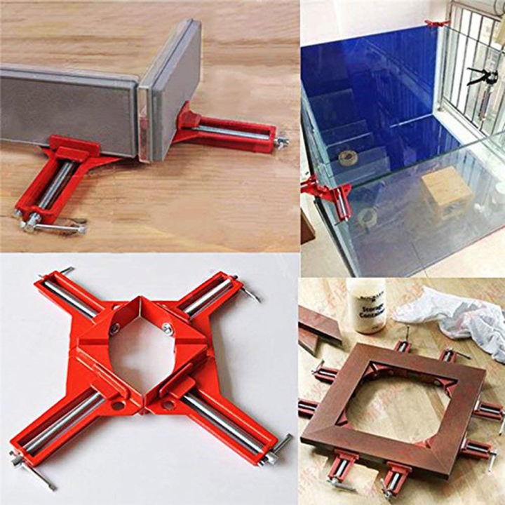 EKEZ Dụng Cụ Kẹp Giữ Góc 90 Độ 75mm Chuyên Dụng Cho Đồ Gỗ