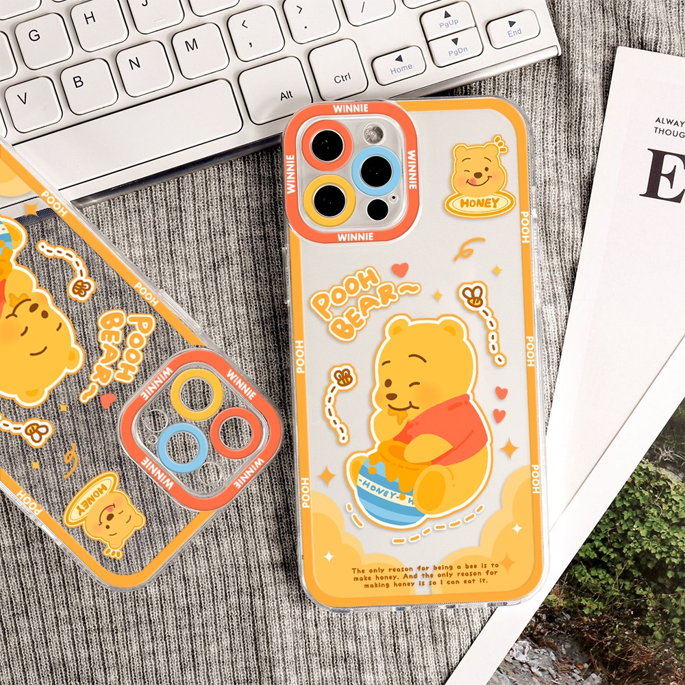 Ốp Điện Thoại Mềm Trong Suốt Chống Sốc In Hình Hoạt Hình Disney Cho iPhone 11 13 12 Pro Max SE 2020 X XR XS ip 8 7 6Plus 5