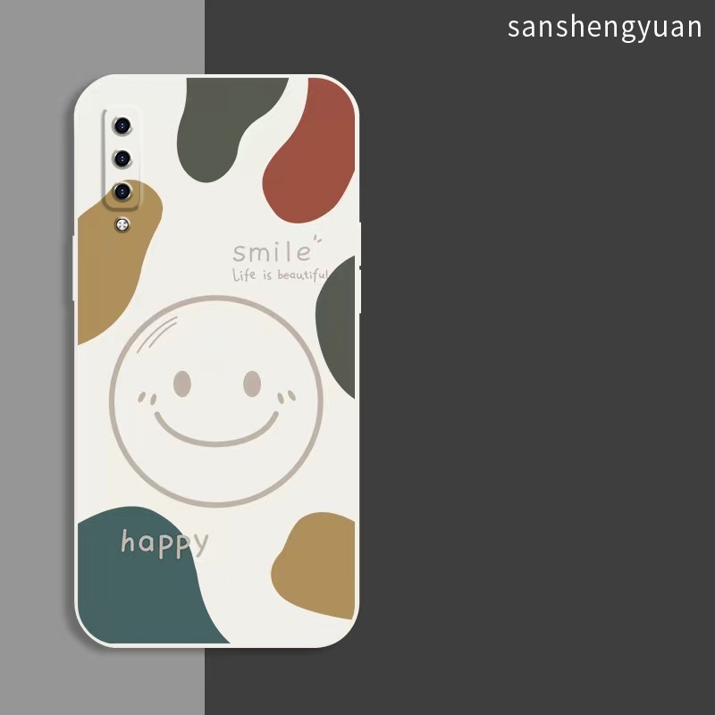 Ốp Điện Thoại Bằng Silicone Màu Trơn Cho SAMSUNG A7 2018 A750 SAMSUNG A50 SAMSUNG A70 SAMSUNG A30S A50S