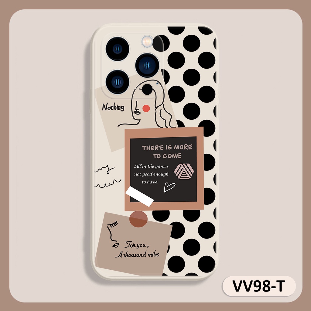 Ốp lưng ip Caro chấm bi cạnh vuông 6/6plus/6s/6splus/7/7plus/8/8plus/x/xr/xs/11/12/13/pro/max/plus/promax