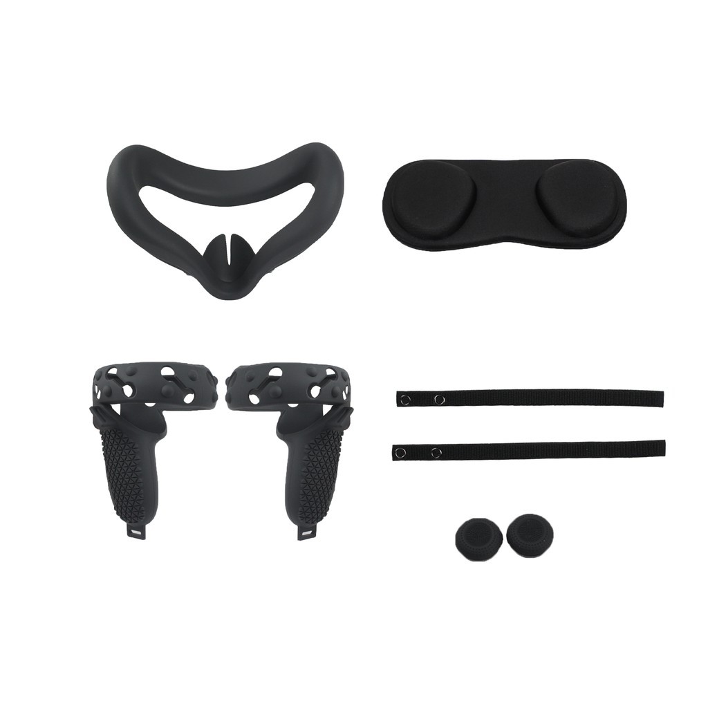 Bộ phụ kiện đệm bằng silicon chống mồ hôi bảo vệ tay cầm chơi game Oculus Quest 2 | BigBuy360 - bigbuy360.vn