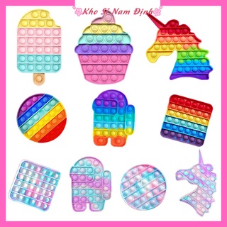 Đồ chơi cho bé giảm stress pop it , đồ chơi giải trí thông minh, giảm căng thẳng hiệu quả cho người lớn trẻ em
