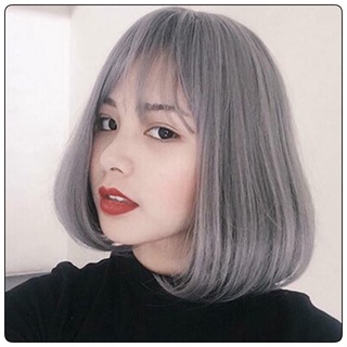 Thuốc Nhuộm Tóc Màu Xám Khói + Tặng Kem Trợ Dưỡng