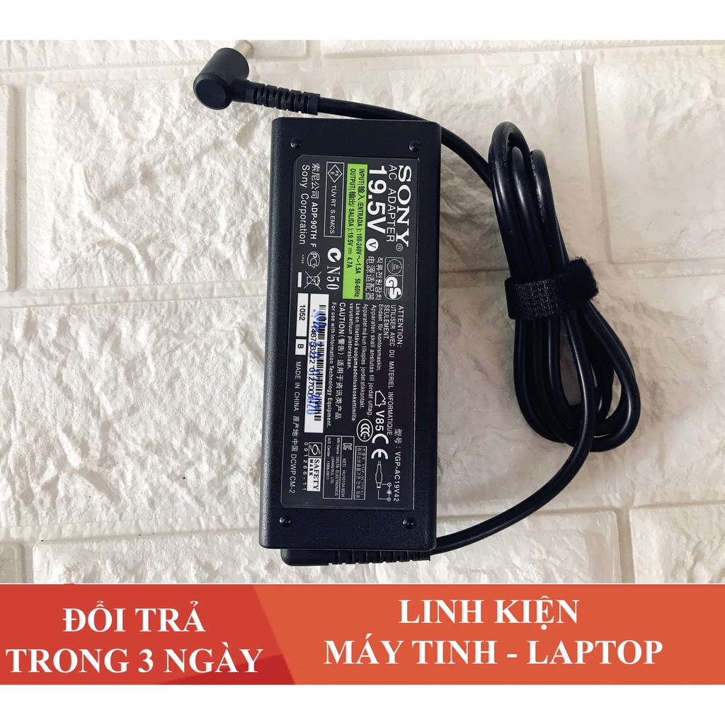 💥 Sạc Laptop Sony 19.5V - 4.7A HÀNG CAO CẤP (Adapter Sony 19.5V – 4.7A) [ FREE SHIP ĐƠN TỪ 50K ]