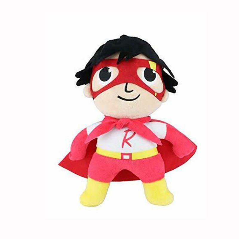 Móc khóa đồ chơi thú bông Ryan's World phong cách ếch/chim cánh cụt trang trí balo/ túi