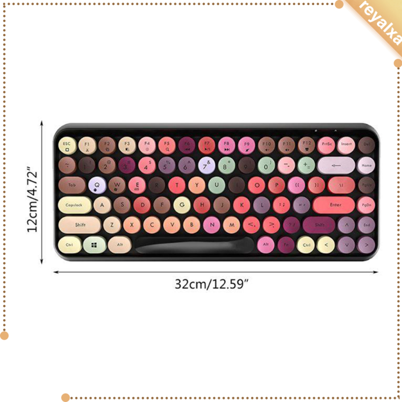 Bàn Phím Bluetooth Không Dây 84 Phím Cho Android, Windows, Pc, Máy Tính Bảng