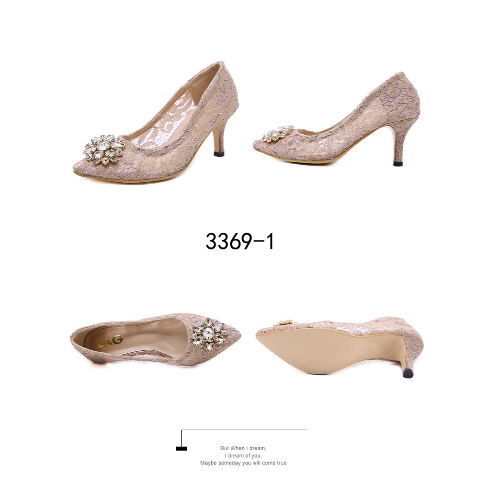 Giày Cao Gót Dolce Gabbana 3369-1 20 Thời Trang Công Sở Cho Nữ