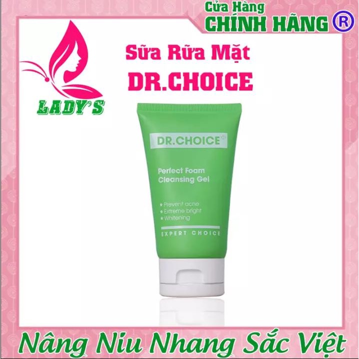 Gel Sữa Rửa Mặt Dr.Choice Ngăn Ngừa Mụn , Kiềm Dầu , Chống Lão Hóa , Dùng Cho Mọi Loại Da
