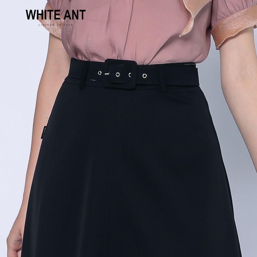 Chân váy xòe vải siêu phẩm cao cấp nhập khẩu Nhật 100% nữ White Ant