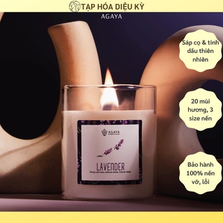 [FRESH] Nến HƯƠNG HOA TINH DẦU THIÊN NHIÊN AGAYA/ Candle Cup - Flower Garden