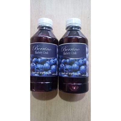 Sinh Tố Việt Quất Berrino 1000ml