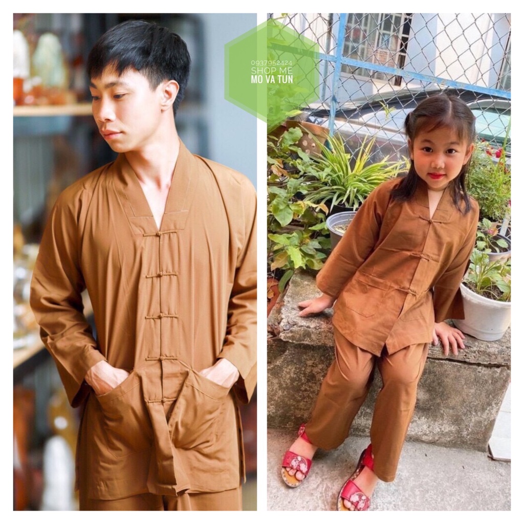Đồ Lam Đi Chùa # La Hán Cho Gia đình # Đồ Bộ Gia dình