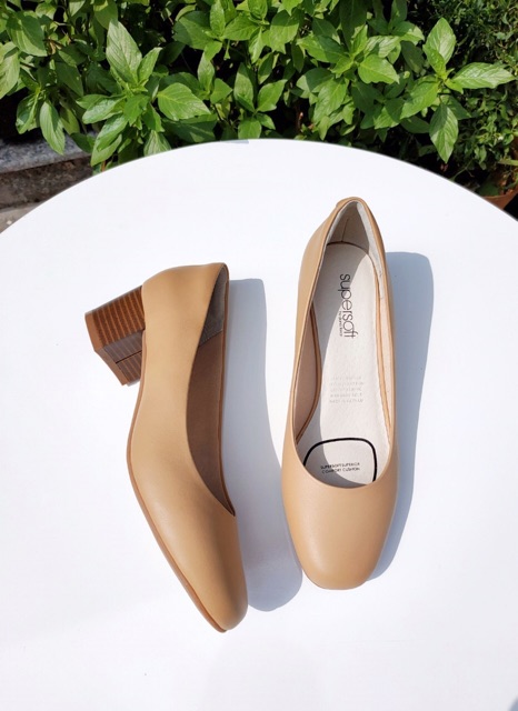 Giày công sở Supper Soft 5p da thật