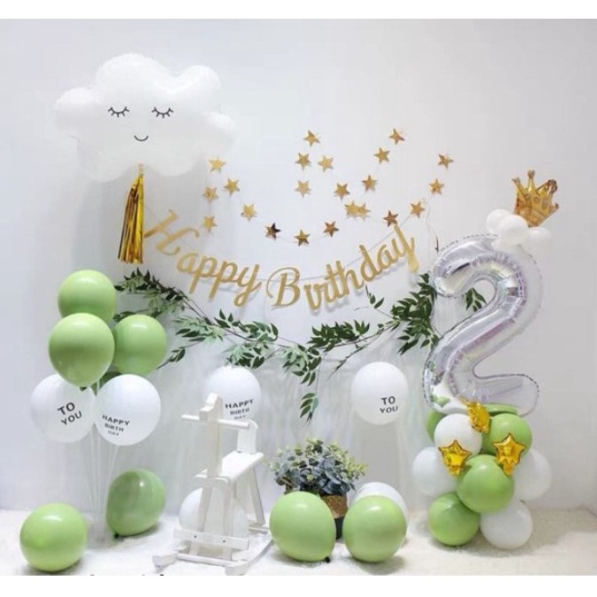 Banner Dây Chữ Happy Birthday trang trí sinh nhật Hot Trend 2022 , Phụ kiện trang trí sinh nhật nhiều mẫu siêu dễ thương