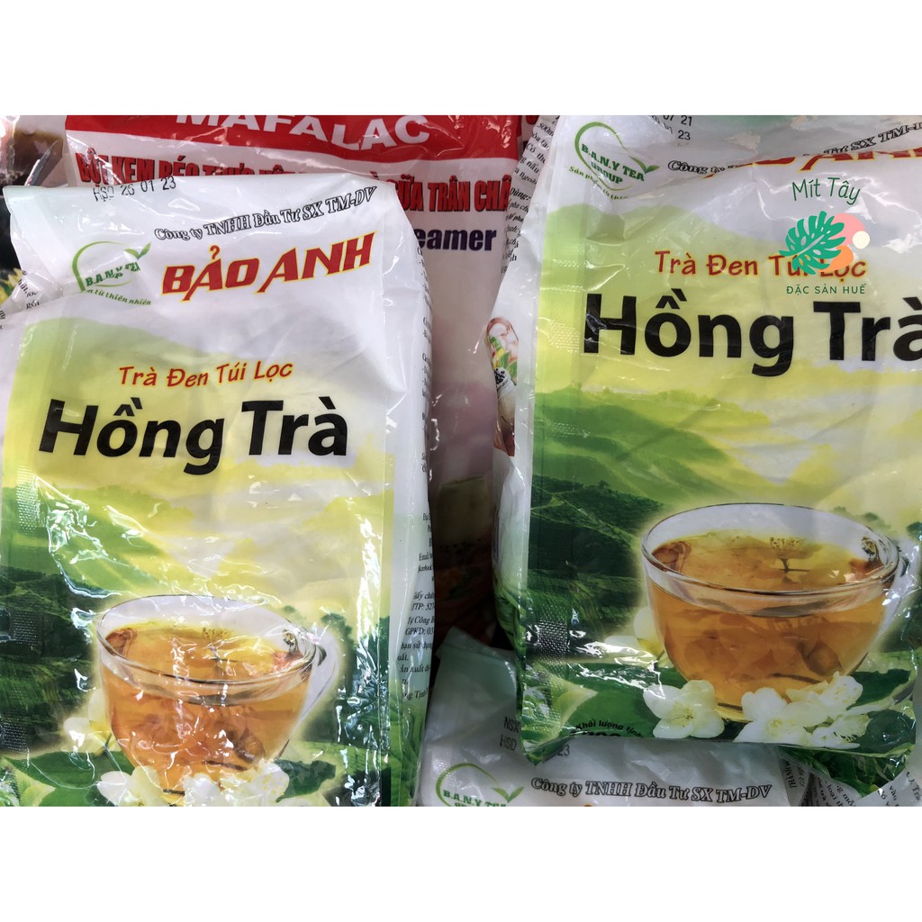 TRÀ ĐEN TÚI LỌC BẢO ANH HỒNG TRÀ 200GRAM - MÍT TAY | BigBuy360 - bigbuy360.vn