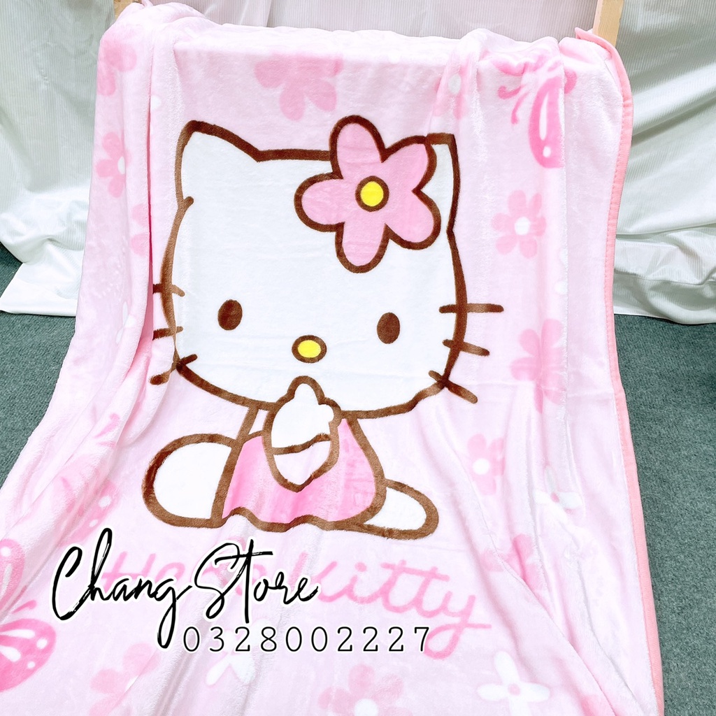 Chăn/ Mền Tuyết Nhung Cho Bé Hàng Loại 1- Siêu Mềm Mịn- Dễ Thương