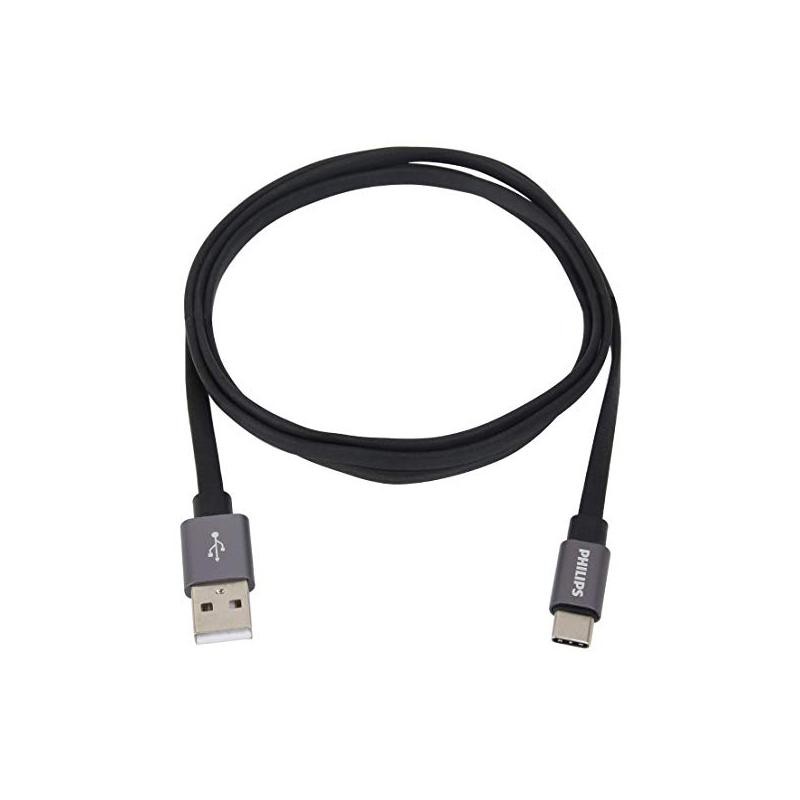Cáp sạc điện thoại nhanh 3.1A Type C cao cấp chính hãng Philips