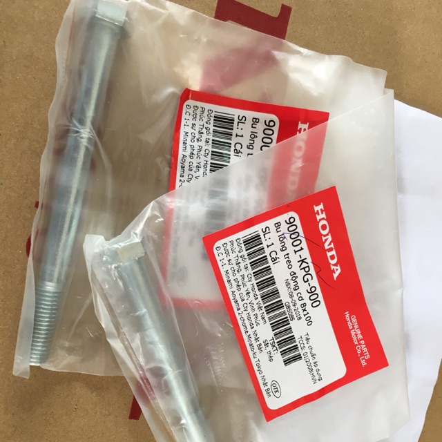 Ốc treo máy trên wave 100 honda