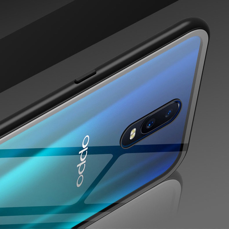 Ốp điện thoại kính cường lực viền kim loại từ tính cho Oppo A31 A91 A1K A5S Realme 5 Pro 5S 5I A9 A5 2020 Reno 2 2F | BigBuy360 - bigbuy360.vn
