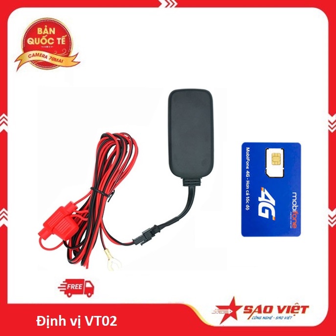 Thiết bị định vị xe máy ô tô Protrack VT02S giá sỉ