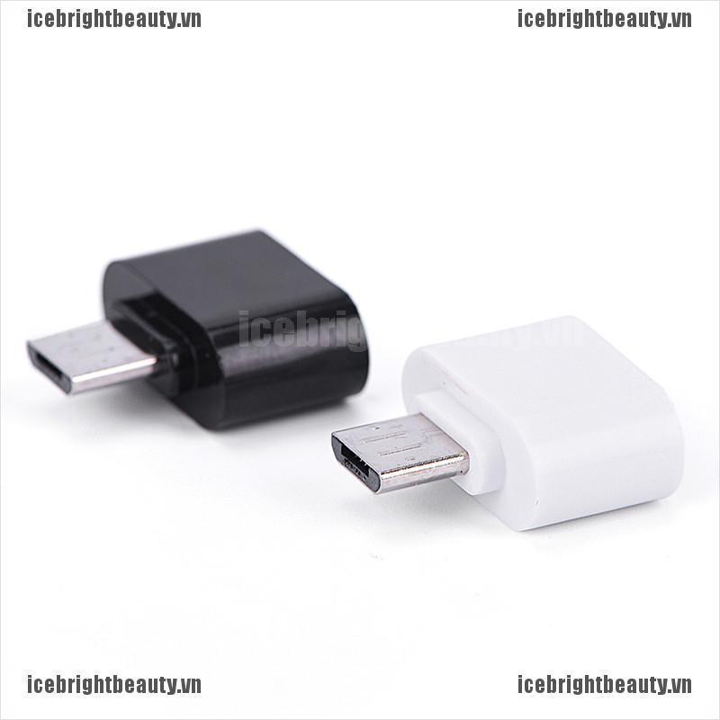 Dây Cáp OTG Chuyển Đổi Micro USB Sang USB Chuyên Dụng Cho Máy Tính Bảng Android Samsung Xiaomi HTC SONY