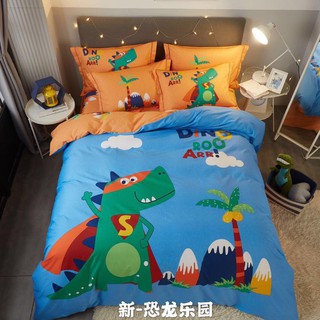 Set chăn ga gối Cotton lụa cho bé trai