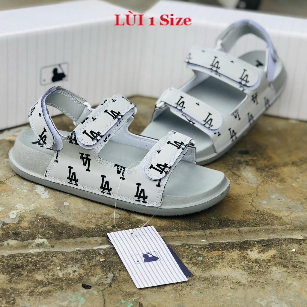 Giày Sandal 𝐌𝐋𝐁 ❤️FREESHIP + Hộp + Lùi 1 size❤️ giày xăng đan nam nữ MLB LA hottrend, đế Api bền và bám tốt