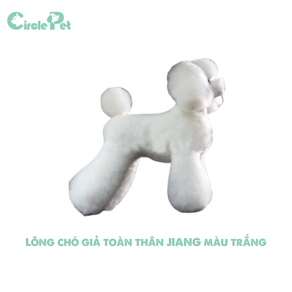 Lông Chó Giả Teddy Whole JIANG Toàn Thân Nhiều màu Màu Luyện Tập Và Chải Lông Chó - Circle Pet