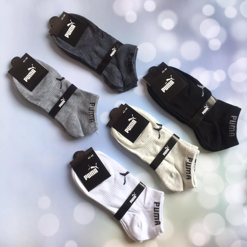 5 đôi tất puma nam trộn màu