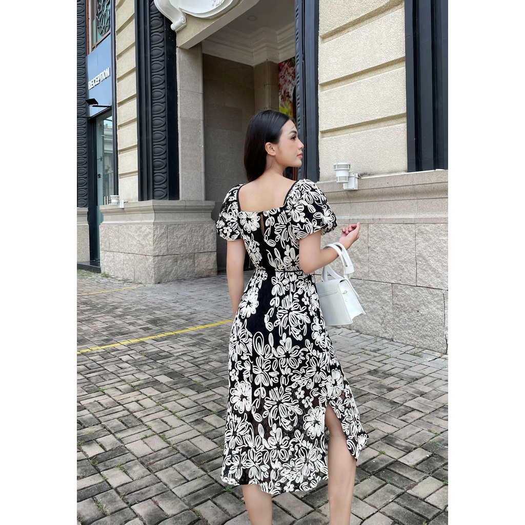 OLV - Đầm Josie Puff Sleeves Dress
