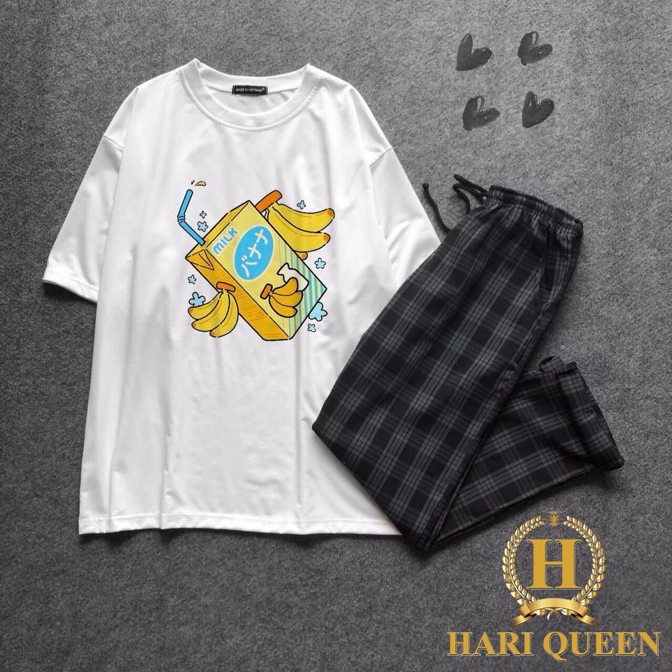 [FREE SHIP ĐƠN TỪ 50K] Áo phông hộp sữa chuối HARI0520 1