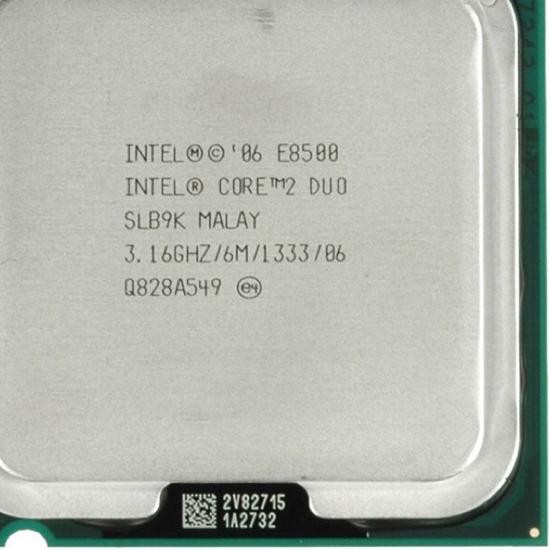 Bộ Xử Lý Intel Core 2 Duo 3.16 Ghz E8500 Lga 775 Chất Lượng Cao