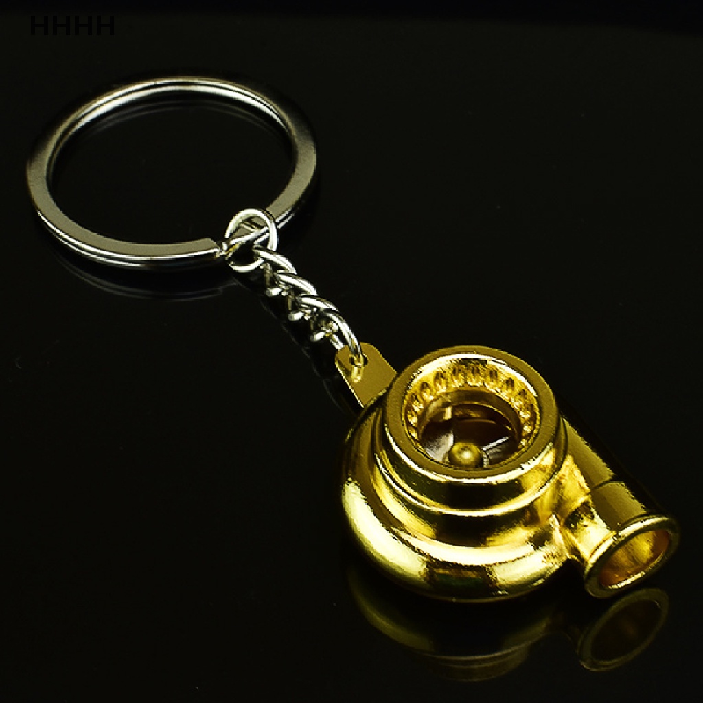 Móc khóa hình turbo tăng áp cỡ nhỏ xoay độc đáo
