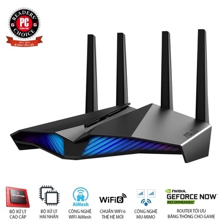 Router ASUS RT-AX82U AX5400 Wifi 6 băng tần kép