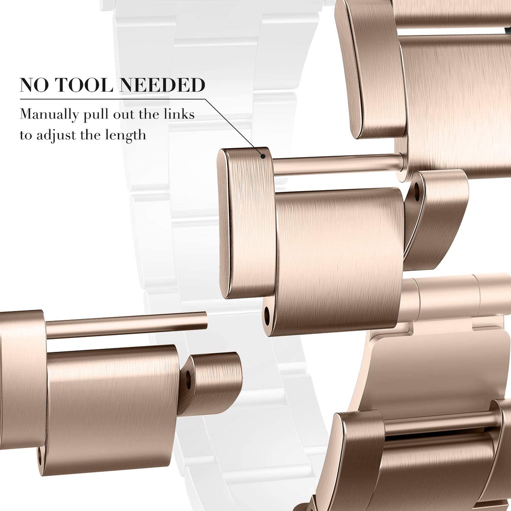 Dây Đeo Inox Cho Đồng Hồ Apple Watch Series 6 Se 5 4 3 2 1 38mm 40mm