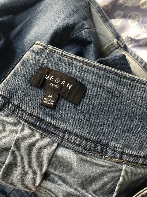 Chân váy jeans xoè kiểu denim | BigBuy360 - bigbuy360.vn