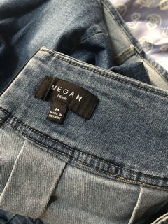 Chân váy jeans denim Xếp Ly Nữ