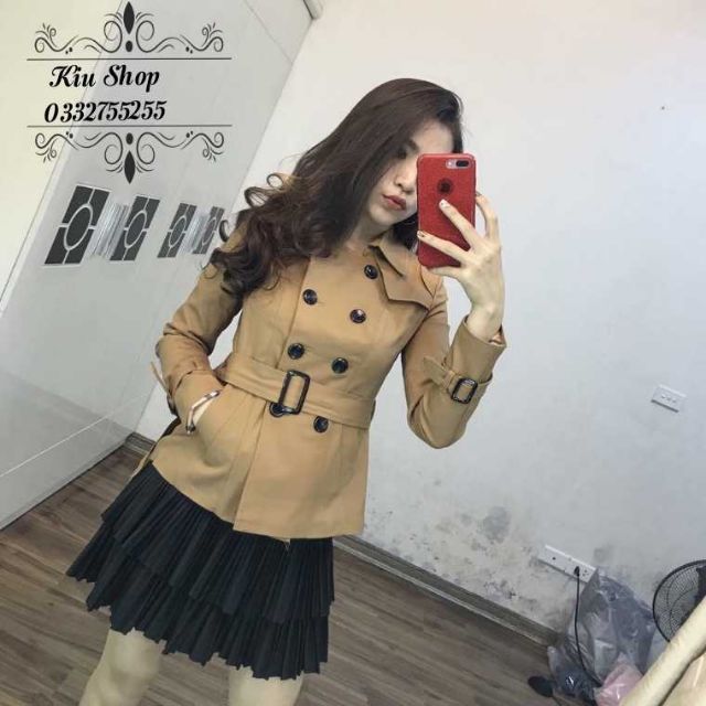 Chân váy 2 tầng dập ly có quần trong - Chân váy ngắn xếp ly QC sang chảnh | BigBuy360 - bigbuy360.vn